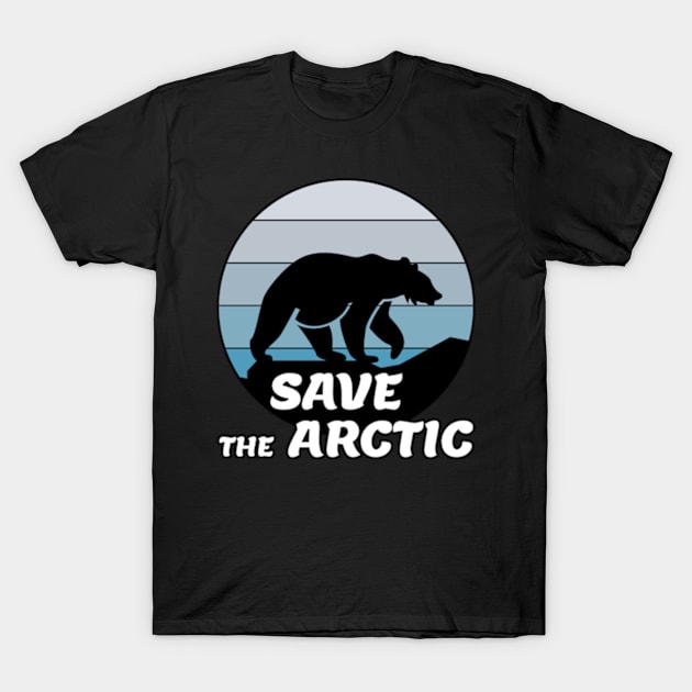 Save the Arctic, Save The Polar Bears T-Shirt by FancyDigitalPrint